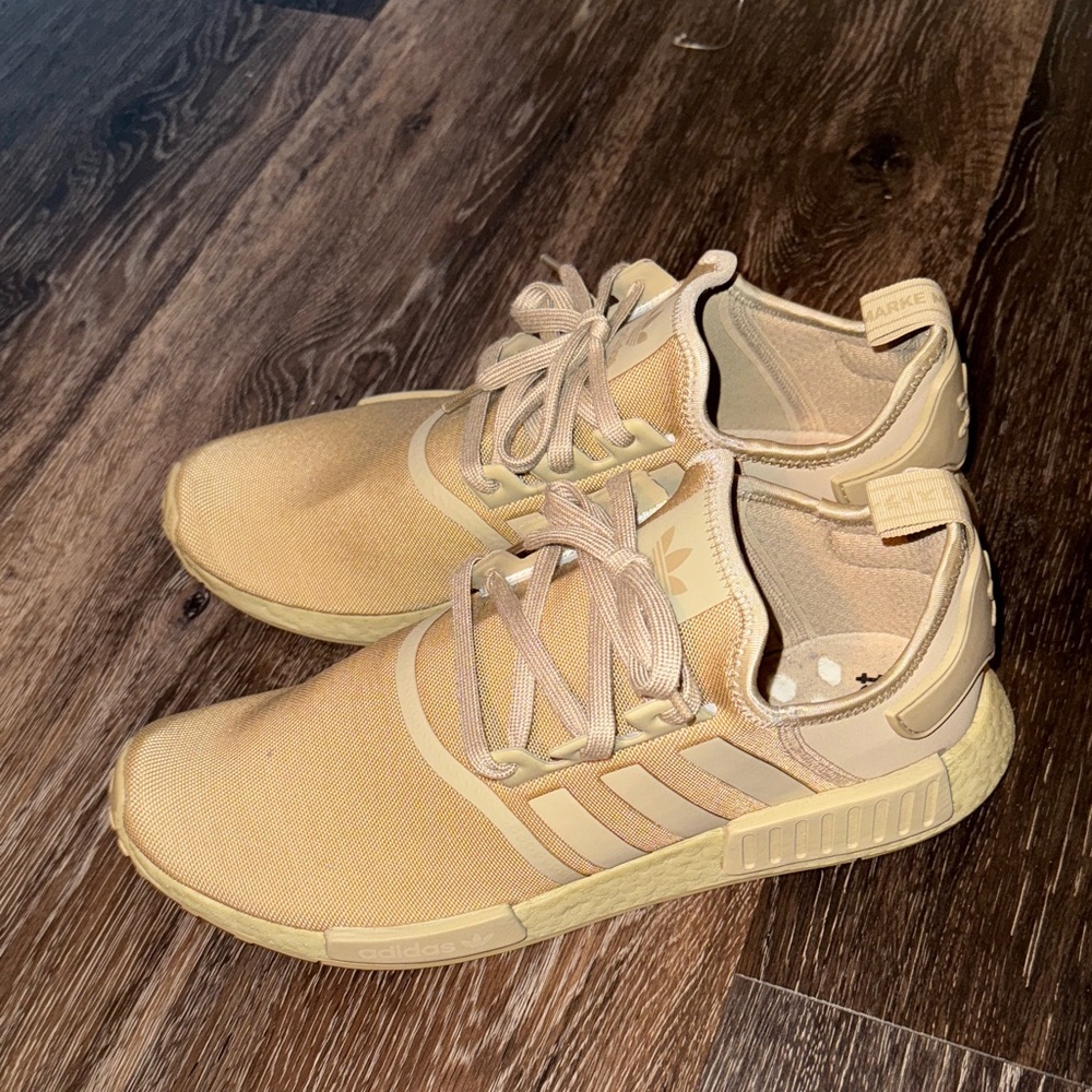 Adidas Beige Athletic Shoes